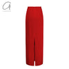 SAMUEL GUI YANG 25 Spring/Summer Tops/Skirts SGY-SS25ASK11-1-2-LYCHEESHELL Red Skirt SGY-SS25ATP12